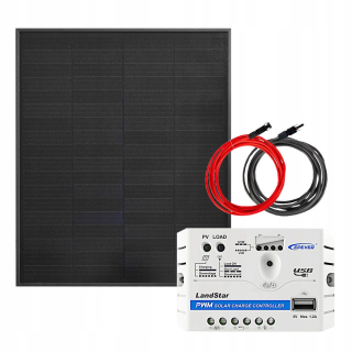 Solárna batéria 50 W 5A Mono USB
