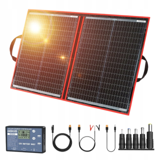 Solárny solárny solárny panel skladanie 110 W USB