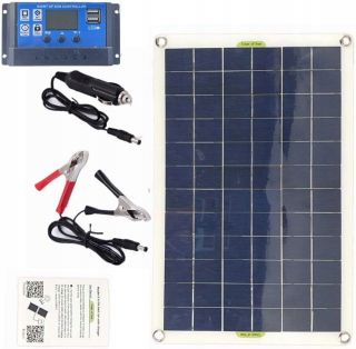 Solárny solárny batéria 100W regulátor