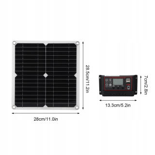 Solárny solárny batéria 15 W regulátor