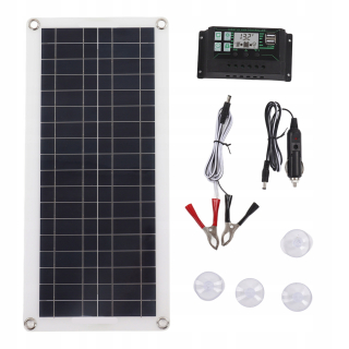 Solárny panel Solárny batéria 30W12V regulátor