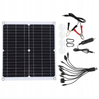 Solárny panel flexibilný 20W 18 V dvojitý USB