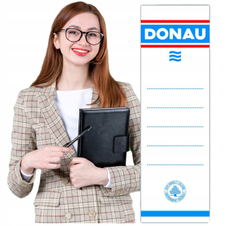 OBOJSTRANNÉ PAPIEROVÉ BIELE ETIKETY NA ZÁVIAČ