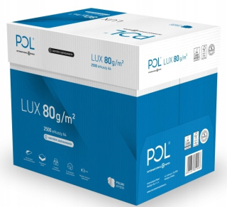 Papierové fotokopy A4 Pol Lux 80G White Pollux