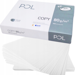 Papierová fotokópia A4 Polcopy 80 g/m 500ks ryža papiera