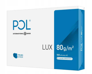 Pollux Photokopying Paper White A3 80G 500 Lists Ryza