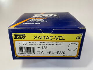 Suchý zips 125 mm P320 (50ks) Sait
