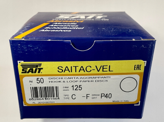 Suchý zips 125 mm P100 (50ks) SAIT