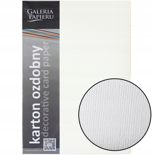 VIZITKA PAPIER REBOVANÝ BIELY 50KS 120G GALÉRIA