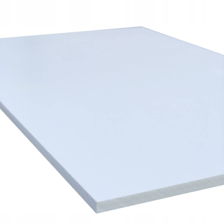 PVC penový PVC 500x500 4 mm doska biela reklama