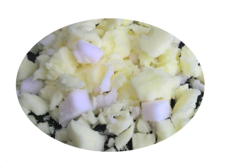 Mäkké čalúnenie pociťované posilnené 500 g šírky 67 cm