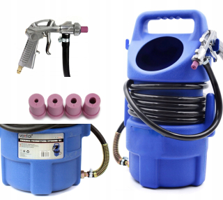Pieskovačka - Sifón pieskovník 10l 4 pieskové dýzy