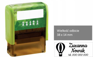 Pečiatka - Odevná pečiatka škola
