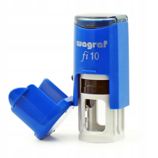 Kancelárska pečiatka - Pečiatka známka Wagraf Fi10 Round + Logo