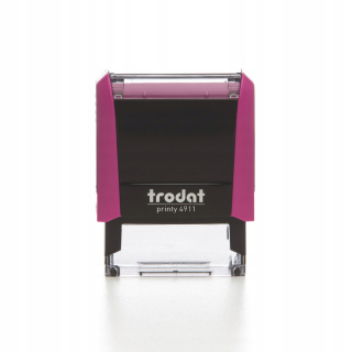 Kancelárska pečiatka - TRODAT DRINTY 4911 Pink Stamp+ Eraser Design