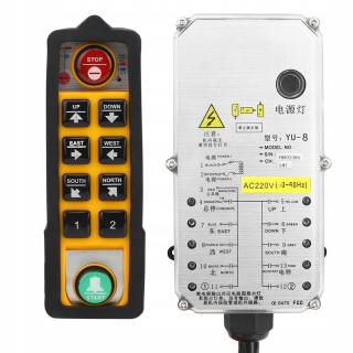 Zdvihák, naviják - 800MHz AC220V 3 PROOF KAZETOVÝ ŽERIAV DIAĽKOVÉ OVLÁDANIE
