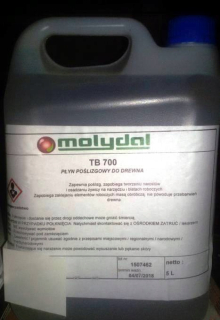 Hoblík, hoľovačka - TB 700 Drevené sklz