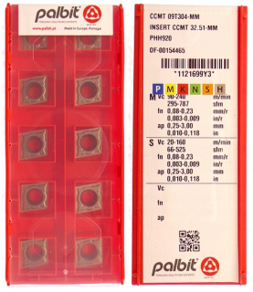 Dlaždice CCMT 09T304-mm PHH920 Inox Prods