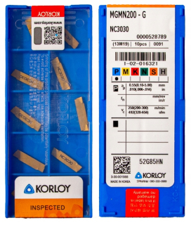 MGMN200 NC3030 KORLOY KARBIDE TILES