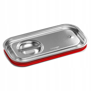 Gastro nádoby - Oceľové veko s tesnením GN1/3 Odpustenie FG04113