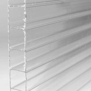Komôrkový polykarbonát 8mm 600x210cm bezfarebný
