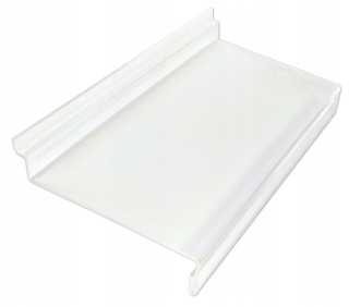 Poličky 30 x 15 cm Plexisky z panela Spacewall Store