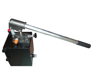 Jednostranné manuálne hydraulické čerpadlo+nádrž 10