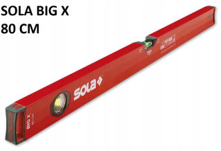 Vodováha - Hliníková úroveň Sola Big X 80 cm epoxid