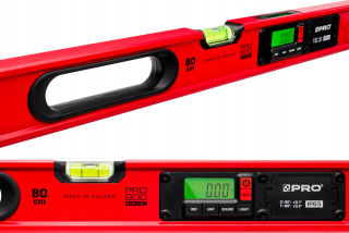 Vodováha - ELEKTRONICKÁ HLADINA 80 cm VODEODOLNÉ PRO 900