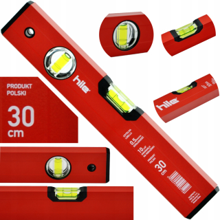 Vodováha - Úroveň úrovne 30 cm hliníkovo pro hile