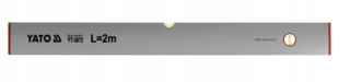 Vodováha - Úroveň na úrovni Masonry 2 Libelki 200 cm YT-3072