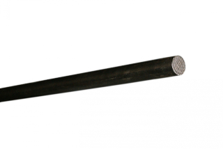 Oceľový valček FI 25 hladký 100 cm rez