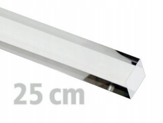Plexy 25x25 mm štvorcová plexiskla PMMA 0,25 m