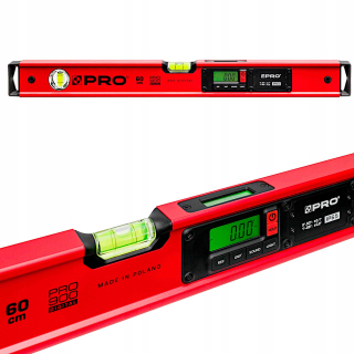 Vodováha - Elektronická vodováha PRO 900 Digital 60 cm IP65