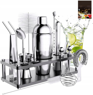 Barmanské príslušenstvo - Profesionálny trepač Szejker Bartend + stojan