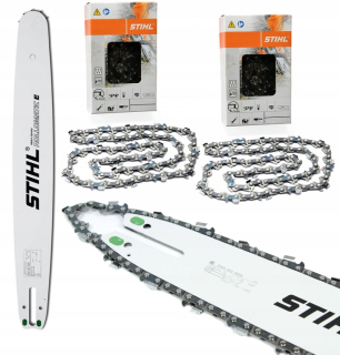 LIŠTA 14'' 35cm + 2 PÍLOVÉ REŤAZE STIHL 50 OG