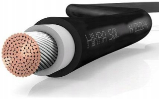 Káblový solárny kábel 6mm2 jeho hikra (H1Z2Z2-K) 1 m