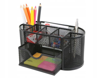 Organizér na kancelársky stôl - STARK -BOATBUILDER Net 5A Jumbo - Z9087A Black