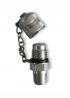 M16X2 Meranie pripojenia - 1/4 '' NPT s uzáverom