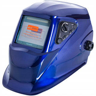 Zváracia maska - Automatrická turbo pravá farba modrá