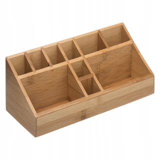 ORGANIZÉR BOX NA KOZMETICKÝ STOL BAMBOO
