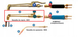 Zvárací horák - Tryska NDS č. 4 PU-241/2 PUMETS Zváranie vrcholov