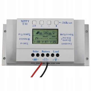 Regulátor panelu LCD 30A Riadiaca poplatok tri