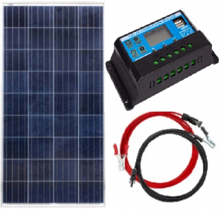 Solárny panel 140W 12 V KA regulátor