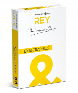 Paper Photokopying Rey Text & Graphics A4 trieda A 80