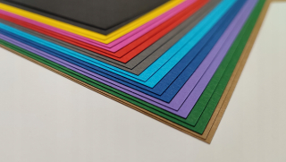 Kartónový papier Mix farieb 270g A3 20 listov