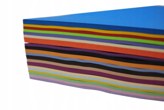 Farebný papier Zmiešajte 20 farieb v Ryza A3 500 Arch.