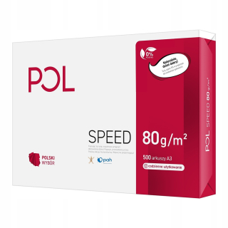 Papier Xero Pollux A4 80g 1 ryža = 500 kariet