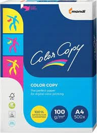 Papier Xero A4 100G farebná kópia satinizovaná 500 archa