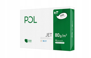 Kopírovací papier POL JET A4 triedy A 166CIE 80gsm 500k